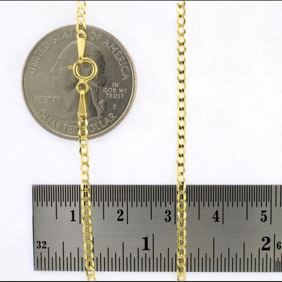 22” 10k Yellow Gold Cuban Link